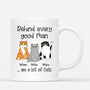 0763MUS1 Personalized Mugs Gifts Cat Cat Lovers