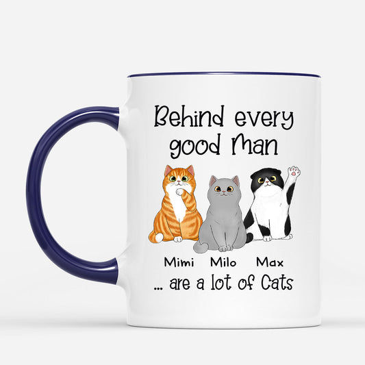 0763MUS2 Personalized Mugs Gifts Cat Cat Lovers
