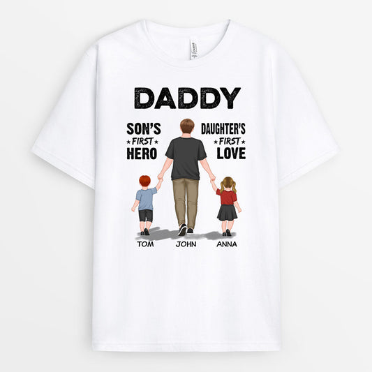 0765AUS2 Personalized T shirts Gifts Holding Hands Grandpa Dad_eb3185c0 36f2 4b74 9f23 6871593d3eaa