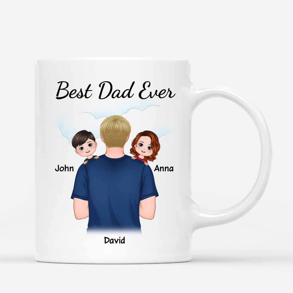 0771M290BUS1 Personalized Mugs Gifts Shoulder Dad Fathers Day