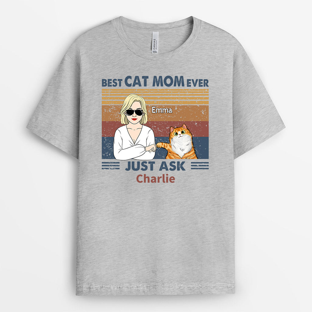 0774A298DUS1 Personalized T shirts Gifts Cat Cat Lovers