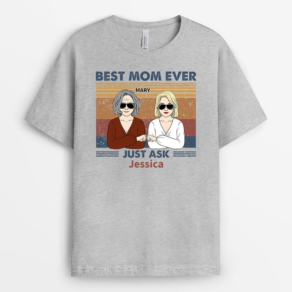 0776AUS1 Personalized T shirts Gifts Mom Grandma Mom