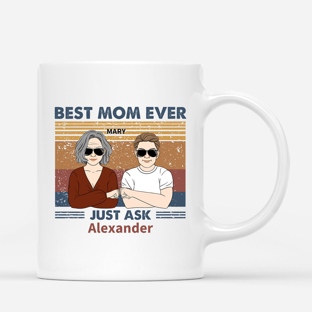 0776MUS1 Personalized Mugs Gifts Mom Grandma Mom