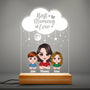 0782LUS3 Personalized 3D LED Light Gifts Mother Grandma Mom