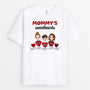0783AUS1 Personalized T shirts Gifts Heart Grandma Mom