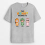 0792AUS2 Personalized T shirts Gifts Dinosaur Grandma Mom