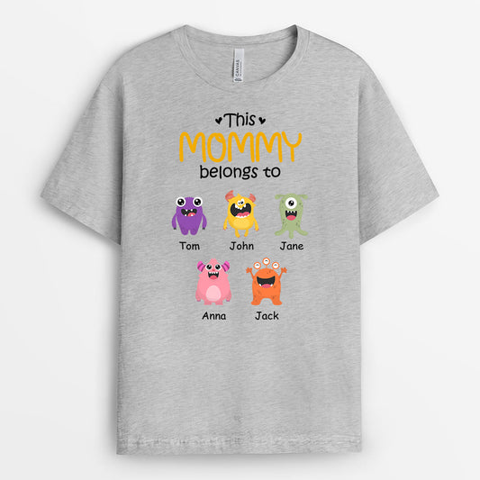 0794AUS2 Personalized T shirts Gifts Kid Grandma Mom