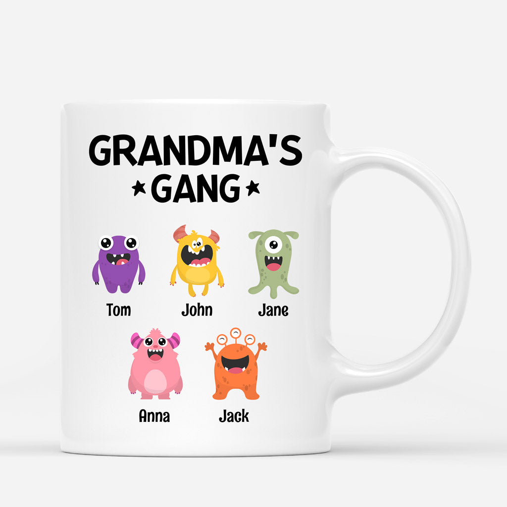 0795AUS1 Personalized Mugs Gifts Kid Grandma Mom