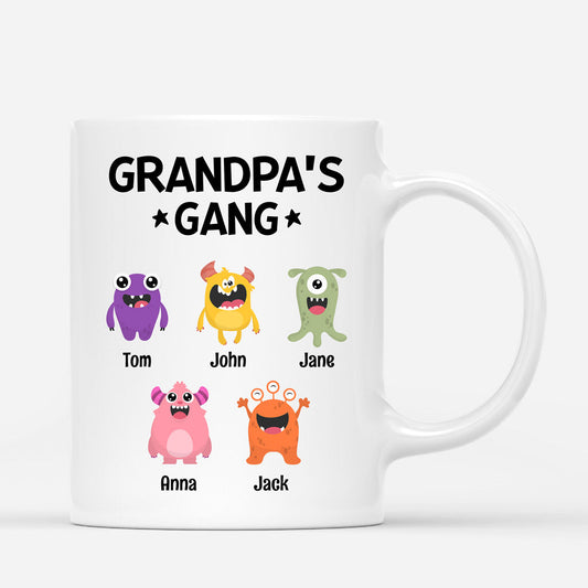 0795AUS1 Personalized Mugs Gifts Kid Grandpa Dad
