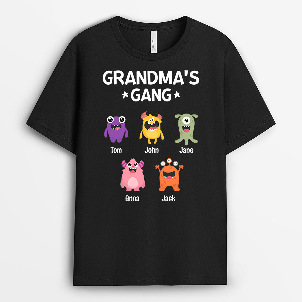 0795AUS1 Personalized T shirts Gifts Kid Grandma Mom
