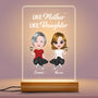 0796LUS2 Personalized 3D LED Light Gifts Mother Grandma Mom