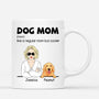 0798MUS1 Personalized Mugs Gifts Heart Dog Lovers