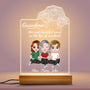 0801LUS2 Personalized 3D LED Light Gifts Mother Grandma Mom
