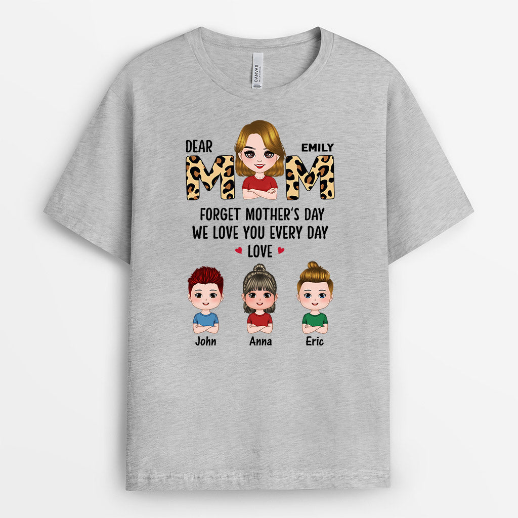 0809AUS1 Personalized T shirts Gifts Kids Grandma Mom