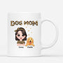 0815MUS1 Personalized Mug Gifts Leopard Dog Lovers