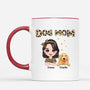 0815MUS2 Personalized Mug Gifts Leopard Dog Lovers