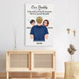 0823CUS3 Personalized Canvas Gifts Shoulder Grandpa Dad