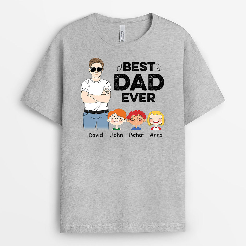 0826AUS2 Personalized T Shirts Gifts Dad Grandpa Dad