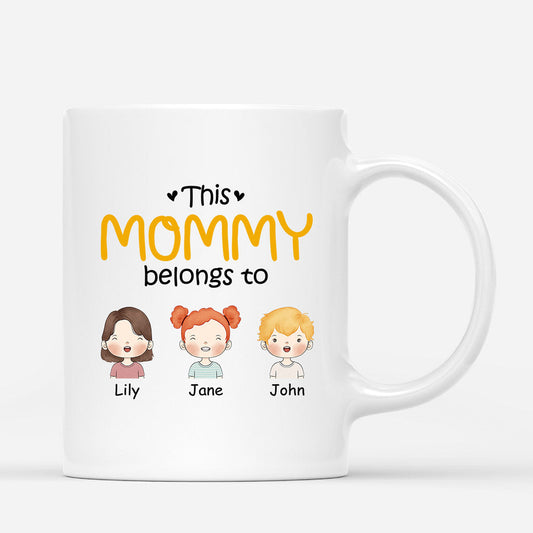 0827MUS1 Personalized Mugs Gifts Grandma Mom