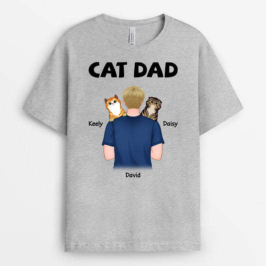 0834AUS2 Personalized T shirts Gifts Cat Cat Lovers