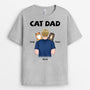 0834AUS2 Personalized T shirts Gifts Cat Cat Lovers