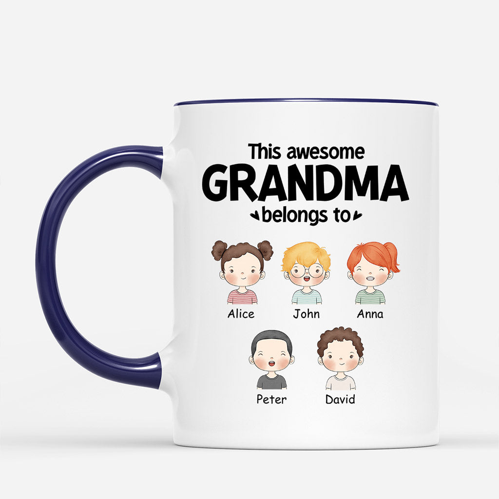 0840MUS2 Personalized Mugs Gifts Kid Mom Dad