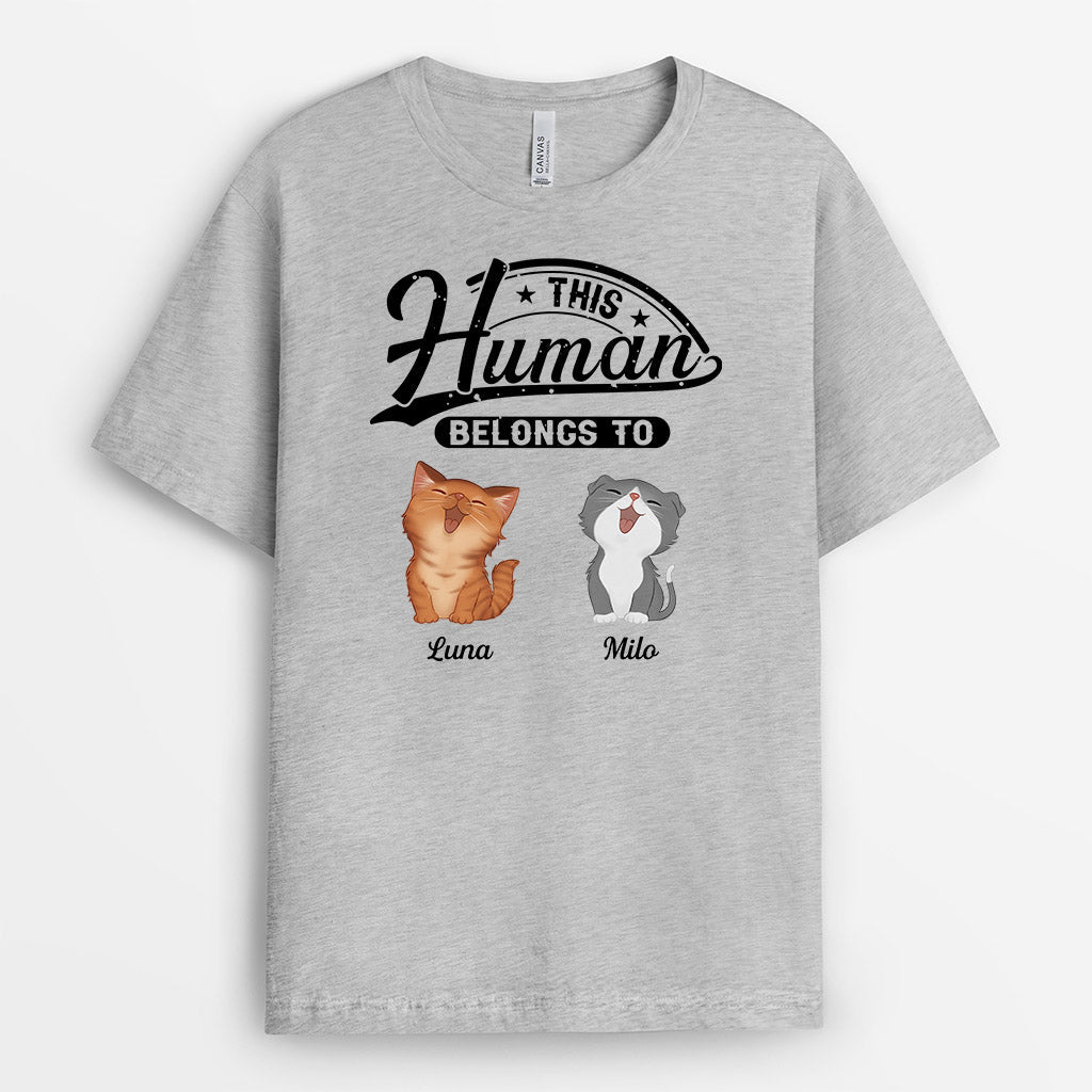 0843AUS2 Personalized T shirts Gifts Walking Cat Lovers_c0253a63 e47e 4bef 8fee 477494f4027e