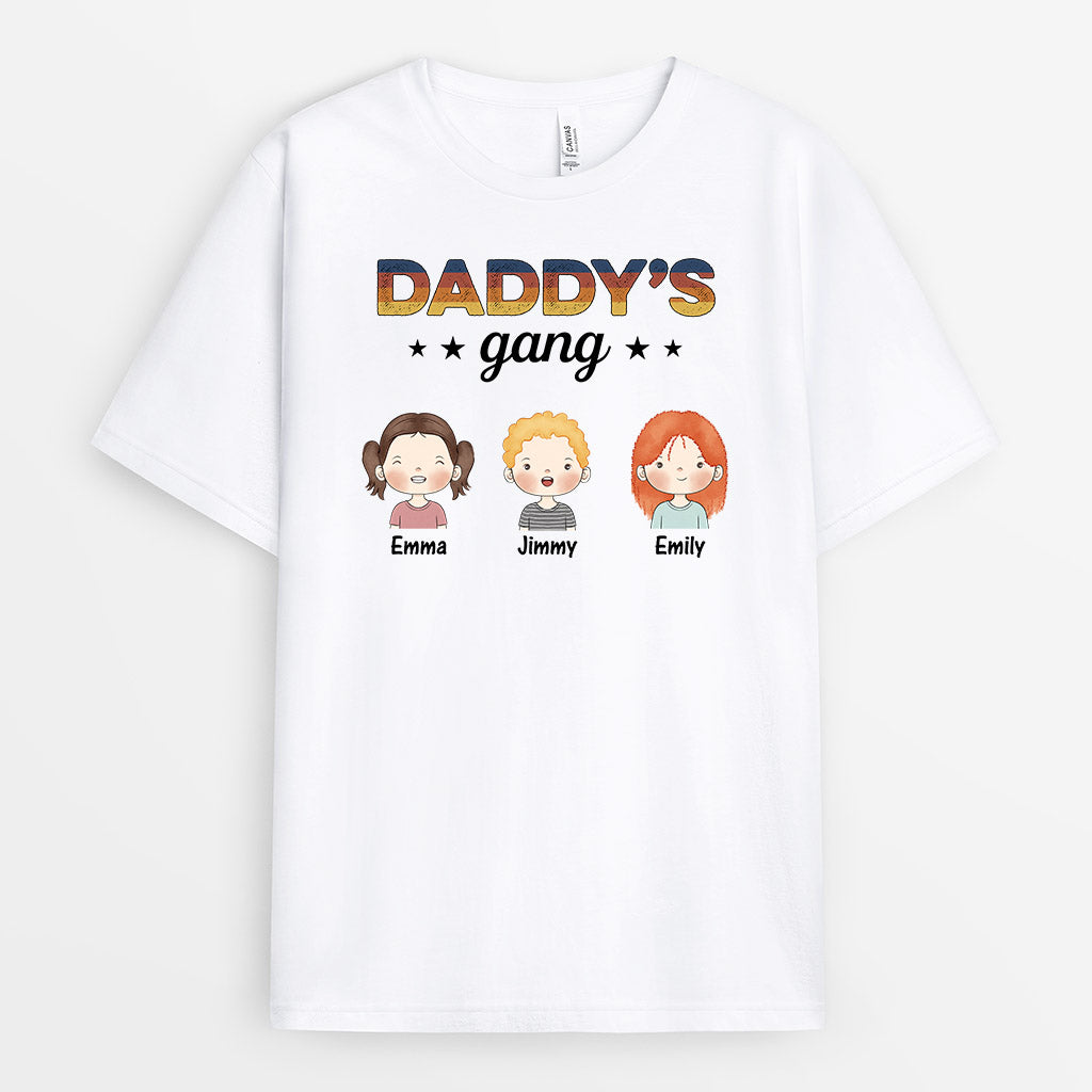 0845AUS1 Personalized T shirts Gifts Kid Grandpa Dad
