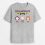 0845AUS2 Personalized T shirts Gifts Kid Grandpa Dad
