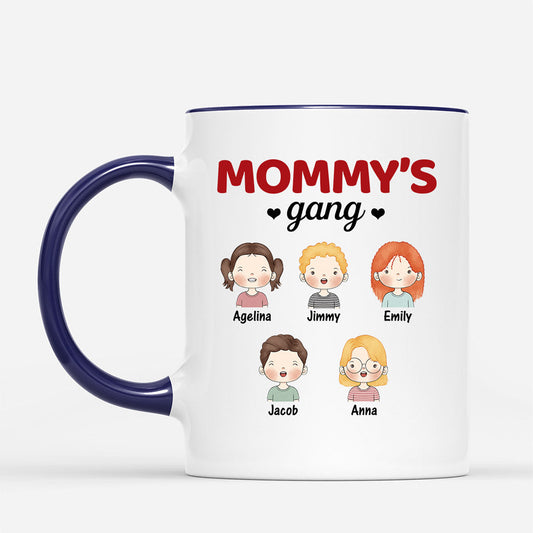 0845MUS2 Personalized Mugs Gifts Kids Grandma Mom