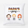 0845PUS3 Personalized Pillows Gifts Kids Grandpa Dad