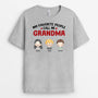 0857AUS2 Personalized T shirts Gifts Mother Grandma Mom
