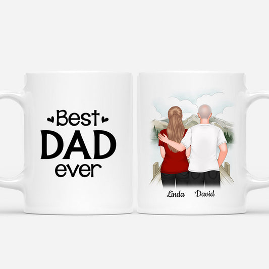 0860MUS1 Personalized Mugs Gifts Father Grandpa Dad