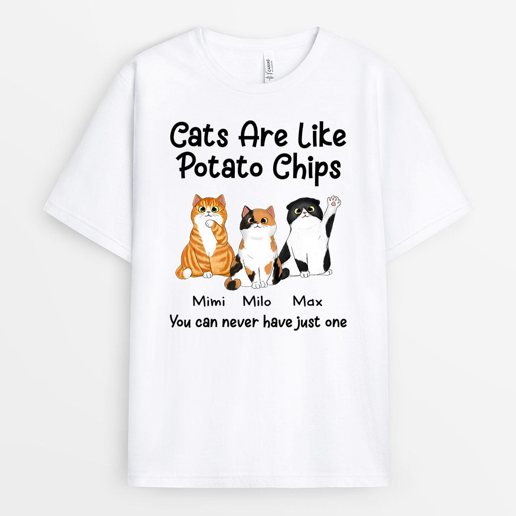 0874AUS1 Personalized T shirts Gifts Cat Cat Lovers