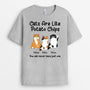 0874AUS2 Personalized T shirts Gifts Cat Cat Lovers