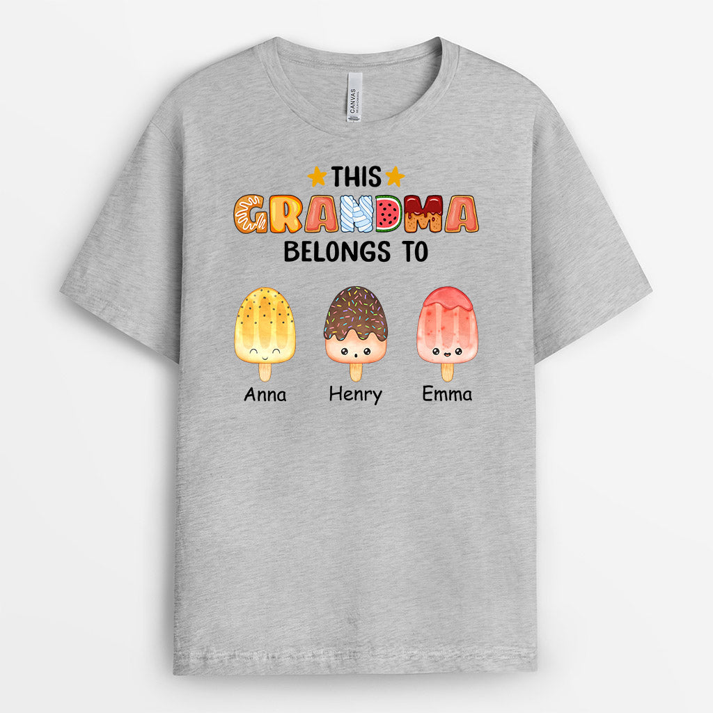 0876AUS2 Personalized T shirts Gifts Animals Grandma Mom