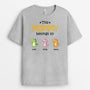 0879AUS2 Personalized T shirts Gifts Dinosaur Grandma Mom