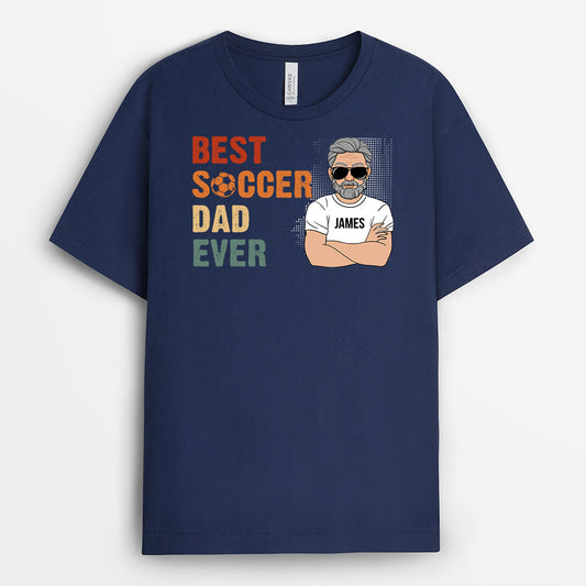 0884AUS2 Personalized T shirts Gifts Ball Grandpa Dad
