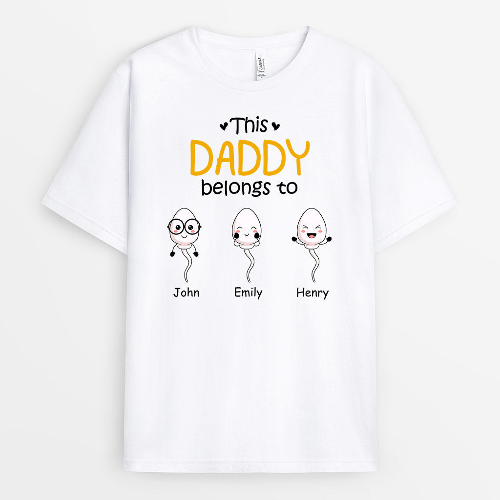 0885AUS1 Personalized T shirts Gifts Kid Grandpa Dad