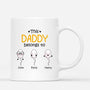 0885MUS1 Personalized Mugs Gifts Kid Grandpa Dad