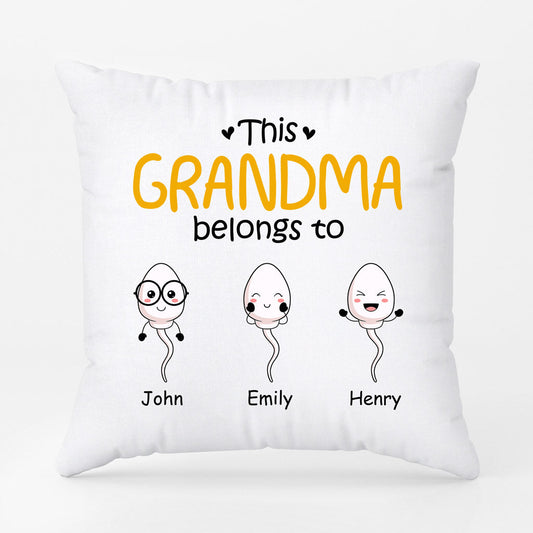 0885PUS1 Personalized Pillow Gifts Kid Grandma Mom_90174b5d 8c2d 4107 b825 a01b2bb9c7f1