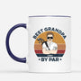 0895MUS1 Personalized Mugs Gifts Golf Dad
