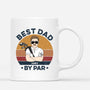 0895MUS2 Personalized Mugs Gifts Golf Dad