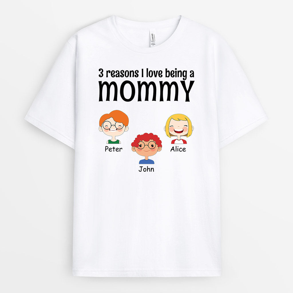 0897AUS1 Personalized T shirts Gifts Kids Grandma Mom