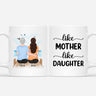 Personalized Like Mother Like Daughter Mug